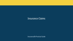 Insurance Claims scheduled post featured image