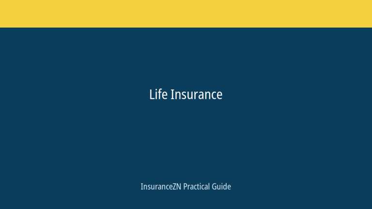 Life Insurance scheduled post featured image