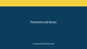 Premiums and Excess scheduled post featured image