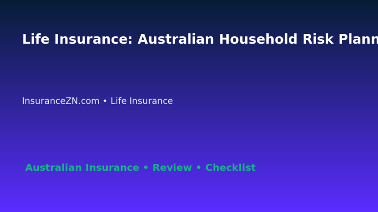 Life Insurance: Australian Household Risk Planner for Australian Readers 2026 featured image