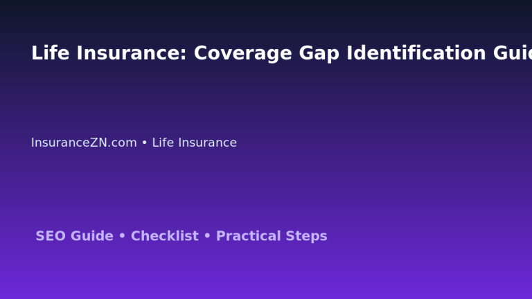 Life Insurance: Coverage Gap Identification Guide for Australian Readers 2026 featured image