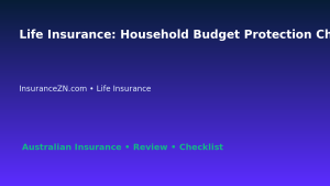 Life Insurance: Household Budget Protection Checklist for Australian Readers 2026 featured image