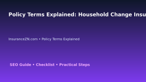 Policy Terms Explained: Household Change Insurance Review for Australian Readers 2026 featured image
