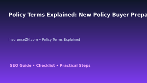 Policy Terms Explained: New Policy Buyer Preparation Guide for Australian Readers 2026 featured image