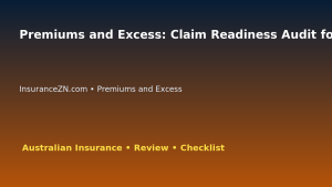 Premiums and Excess: Claim Readiness Audit for Australian Readers 2026 featured image