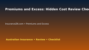 Premiums and Excess: Hidden Cost Review Checklist for Australian Readers 2026 featured image