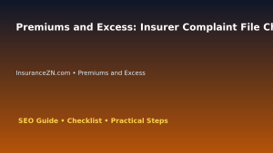 Premiums and Excess: Insurer Complaint File Checklist for Australian Readers 2026 featured image