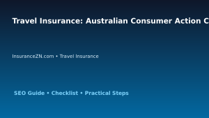 Travel Insurance: Australian Consumer Action Checklist for Australian Readers 2026 featured image