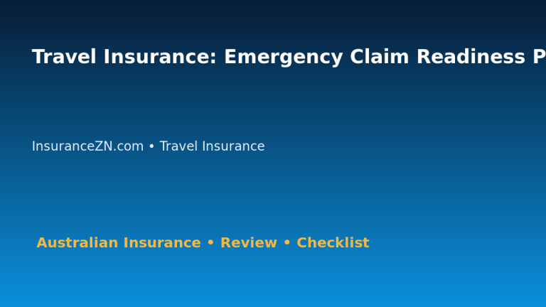 Travel Insurance: Emergency Claim Readiness Plan for Australian Readers 2026 featured image