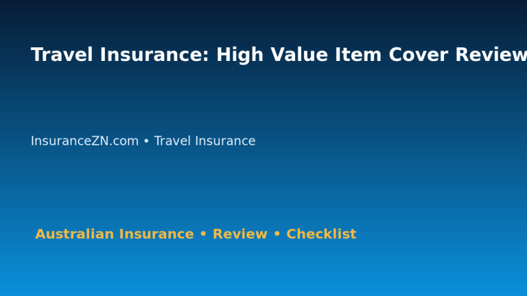 Travel Insurance: High Value Item Cover Review for Australian Readers 2026 featured image