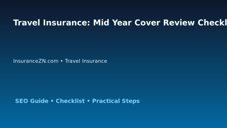 Travel Insurance: Mid Year Cover Review Checklist for Australian Readers 2026 featured image