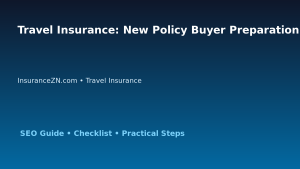 Travel Insurance: New Policy Buyer Preparation Guide for Australian Readers 2026 featured image