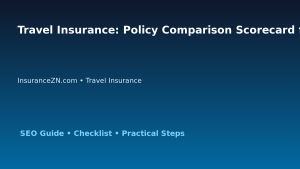 Travel Insurance: Policy Comparison Scorecard for Australian Readers 2026 featured image