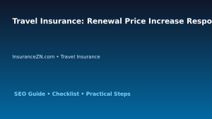 Travel Insurance: Renewal Price Increase Response Plan for Australian Readers 2026 featured image