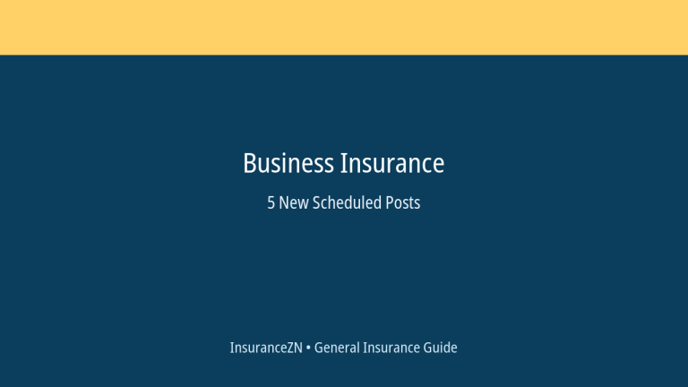 Business Insurance scheduled post featured image