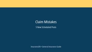Claim Mistakes scheduled post featured image