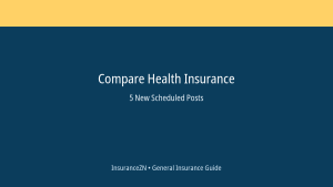 Compare Health Insurance scheduled post featured image