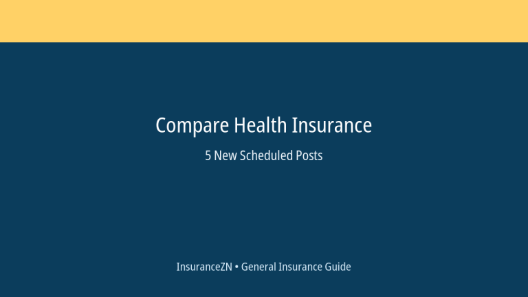 Compare Health Insurance scheduled post featured image