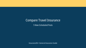 Compare Travel Insurance scheduled post featured image