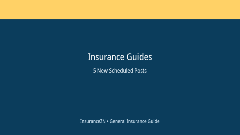 Insurance Guides scheduled post featured image